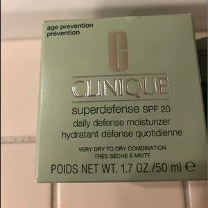 Clinique Superdefense moisturizer w/ SPF 20